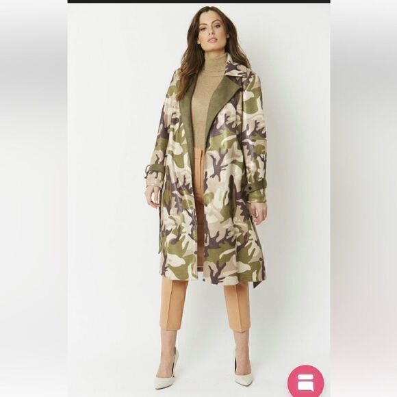 Jayley Camouflage Metallic Shimmer
Faux Suede Trench one size - Picture 4 of 16